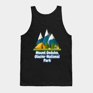 Mount Geduhn, Glacier National Park Tank Top